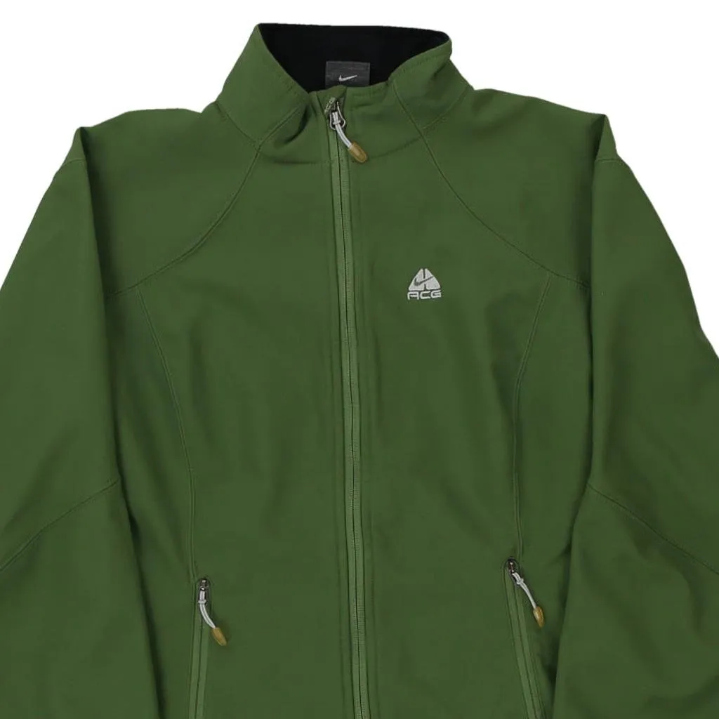 Nike Acg Fleece - Small Green Polyester