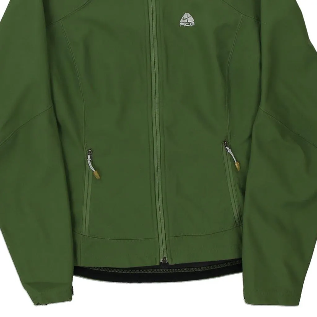 Nike Acg Fleece - Small Green Polyester