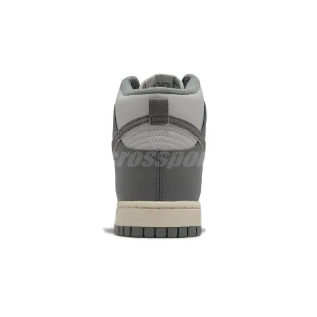 Nike dunk high light grey dark grey