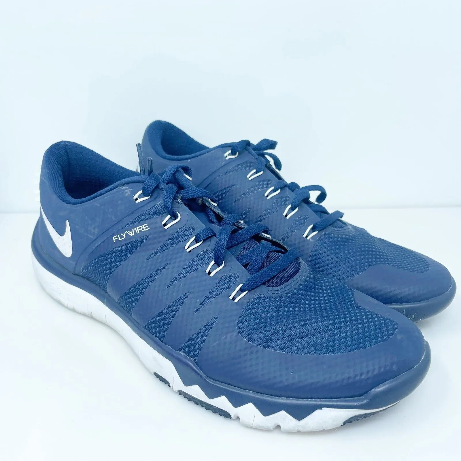 Nike Mens Trainer 5.0 V6 723987-400 Blue Running Shoes Sneakers Size 9