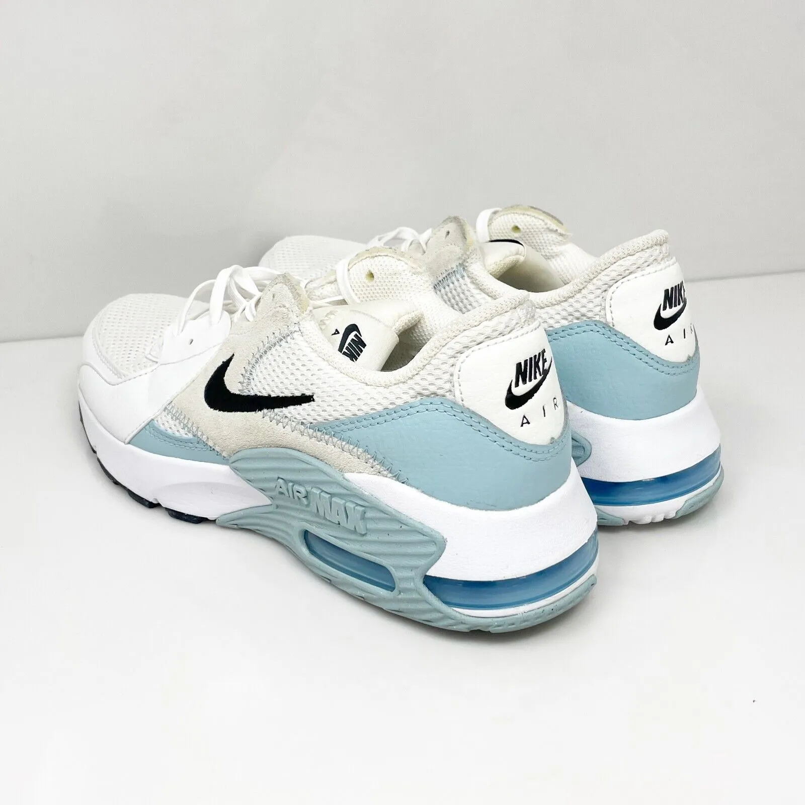 Nike Womens Air Max Excee CD5432-125 White Casual Shoes Sneakers Size 8