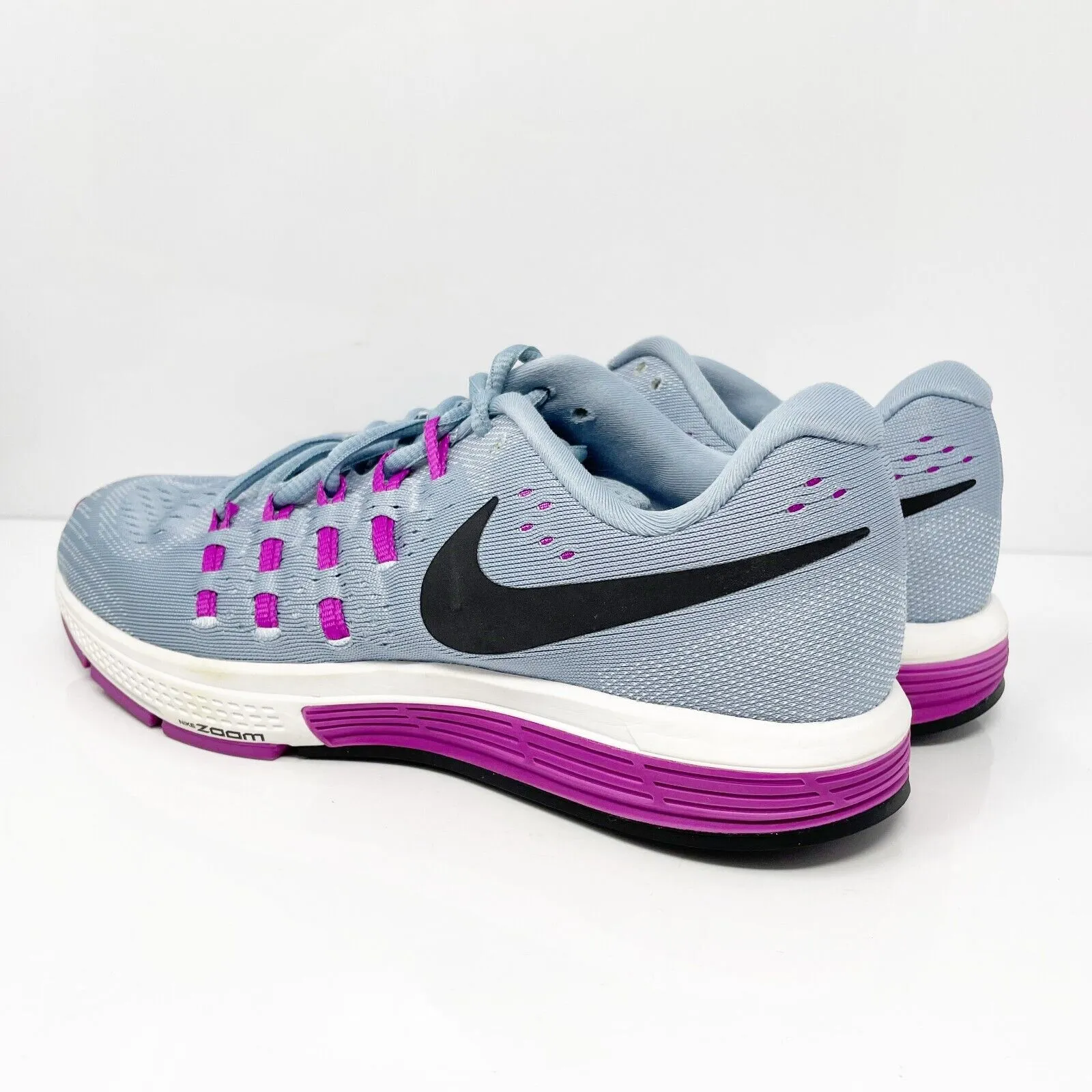 Nike Womens Air Zoom Vomero 11 818100-405 Gray Running Shoes Sneakers Size 8