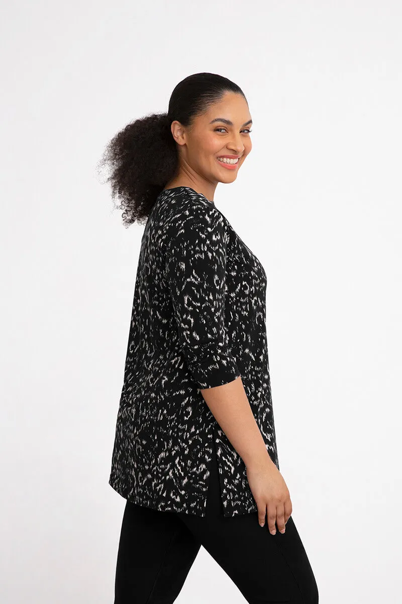 Nu Ideal Tunic | Animal Black