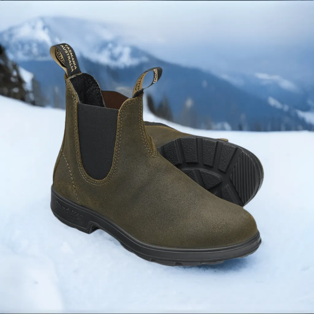 Original Suede Boot | Dark Olive #1615