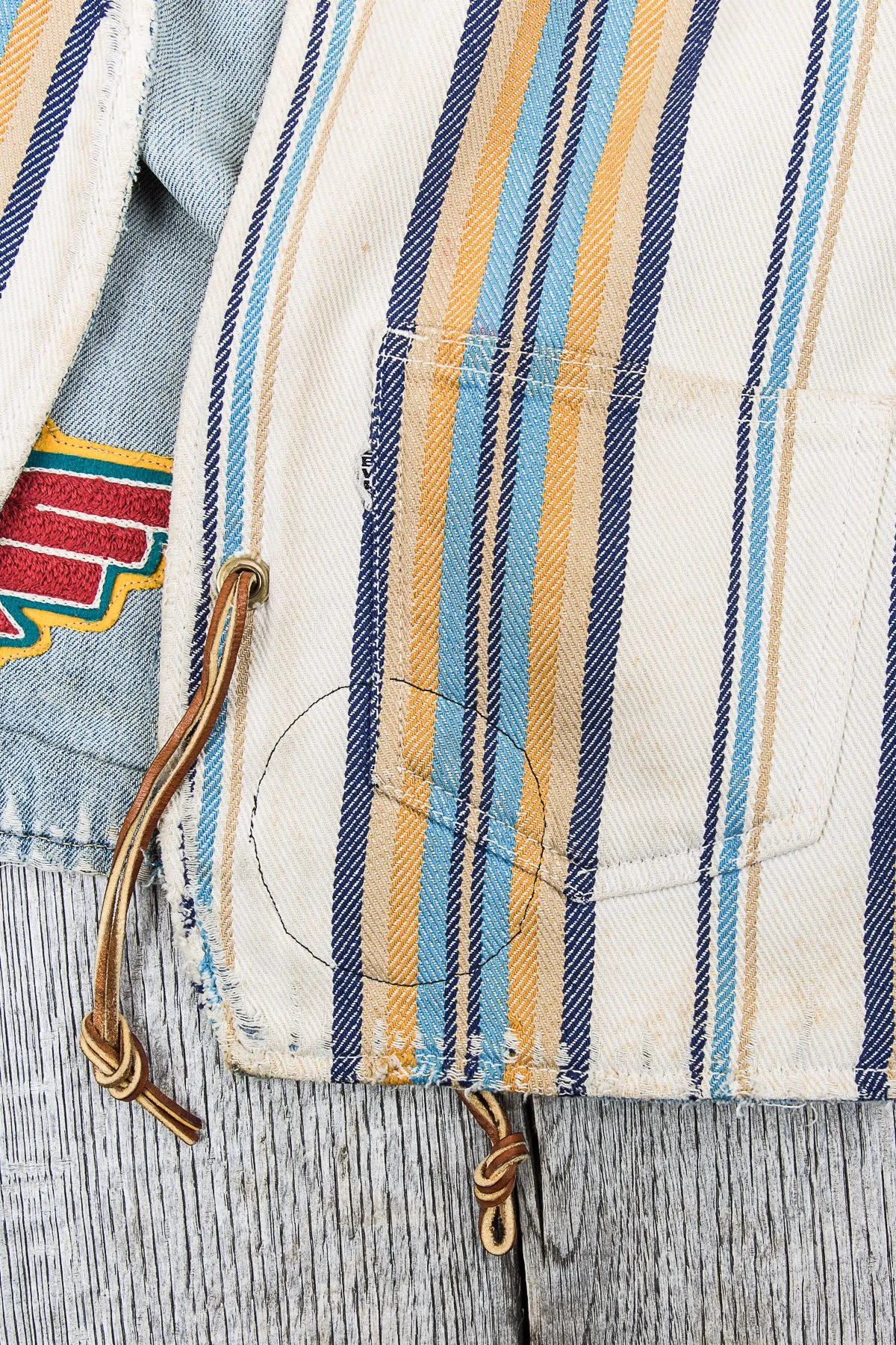 Original Vintage Levi's 60's Reversible Big E Vest