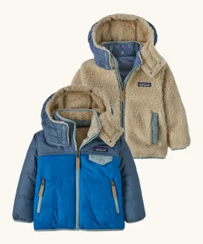 Patagonia Baby Reversible Tribbles Hoody - Endless Blue