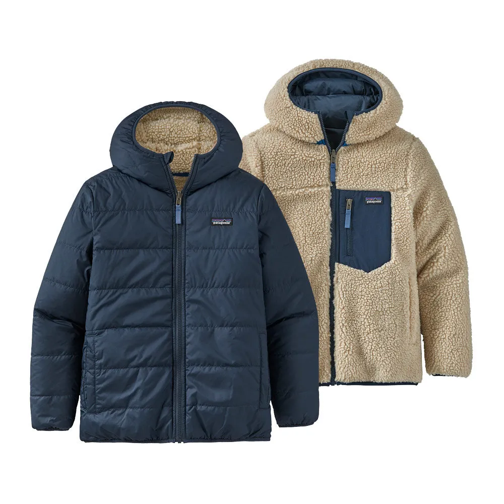 Patagonia Kids Reversible Ready Freddy Hoody - New Navy