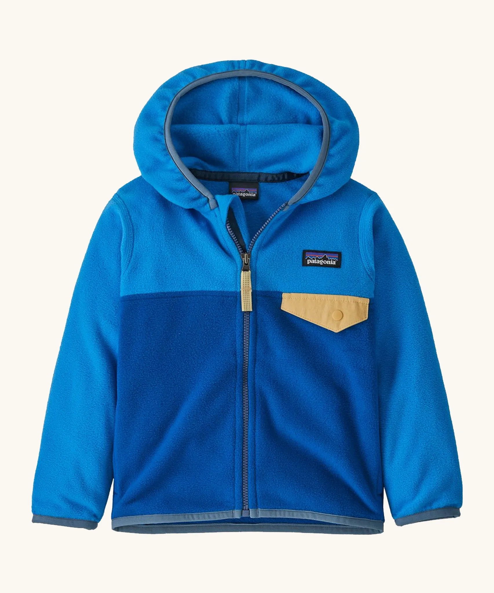 Patagonia Little Kids Micro D Fleece Jacket - Vessel Blue