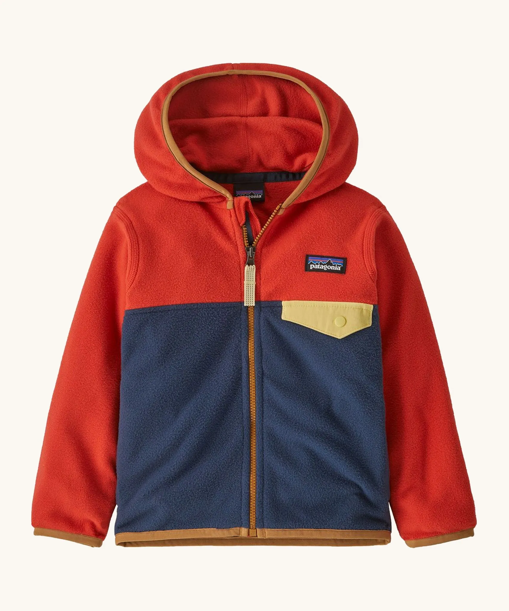 Patagonia Little Kids Micro D Snap-T Jacket - Madder Red