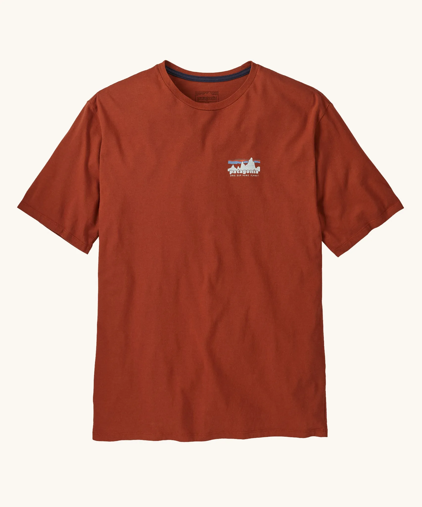 Patagonia Men's 73 Skyline Organic T-Shirt - Burnished Red