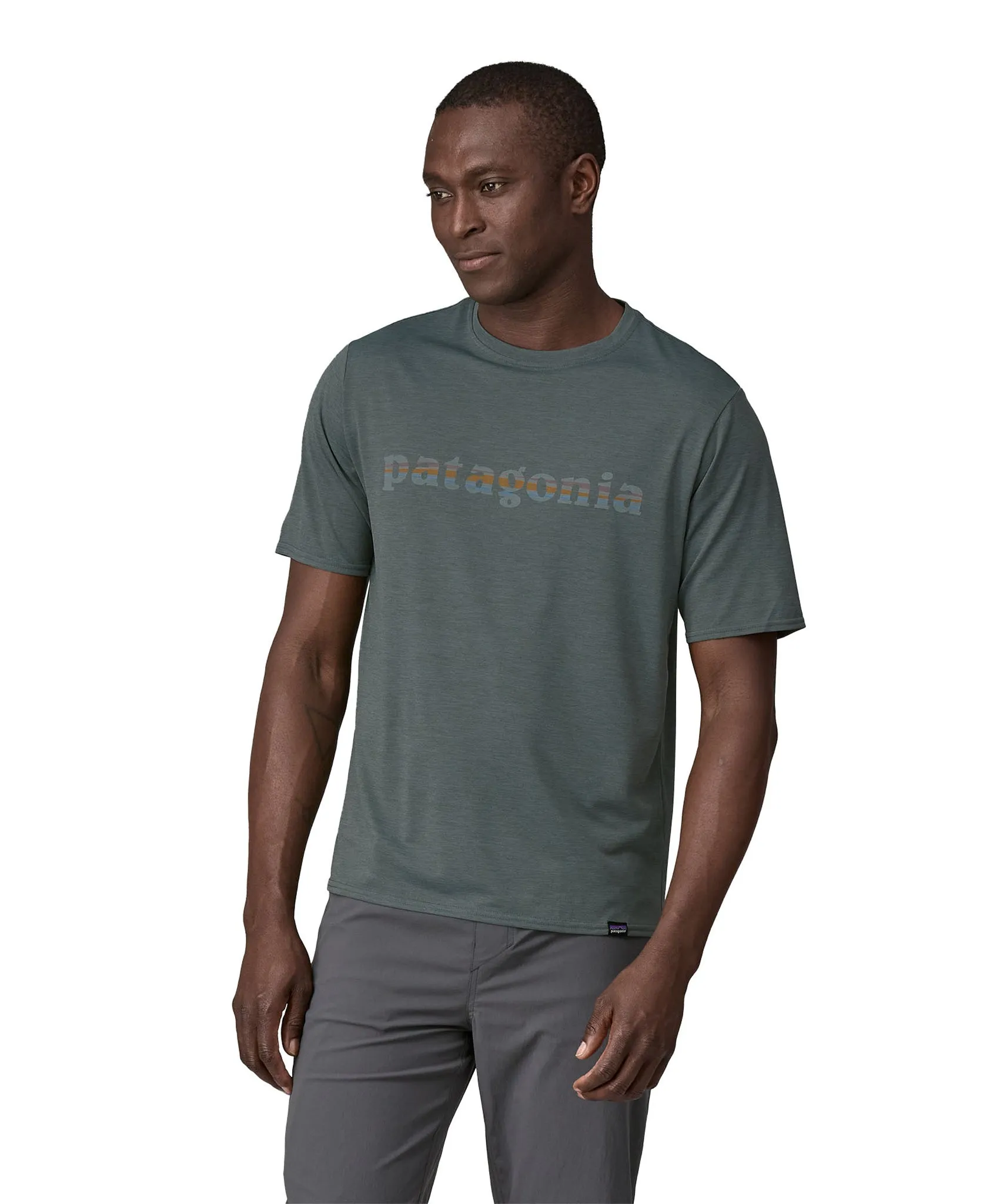 Patagonia Men's Capilene Cool Daily Graphic Shirt - Nouveau Green