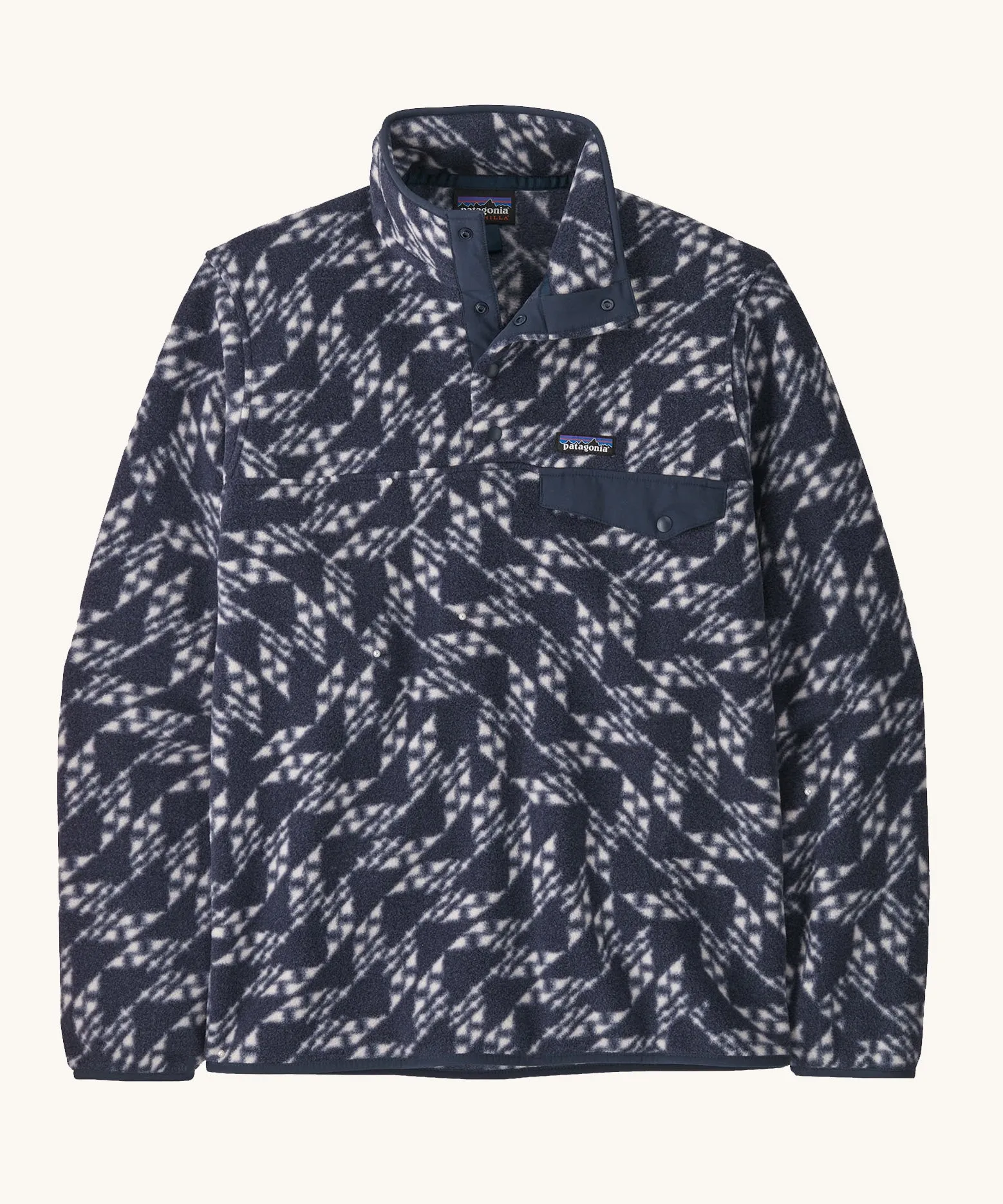 Patagonia Men's Lightweight Synchilla Snap-T Fleece - New Navy