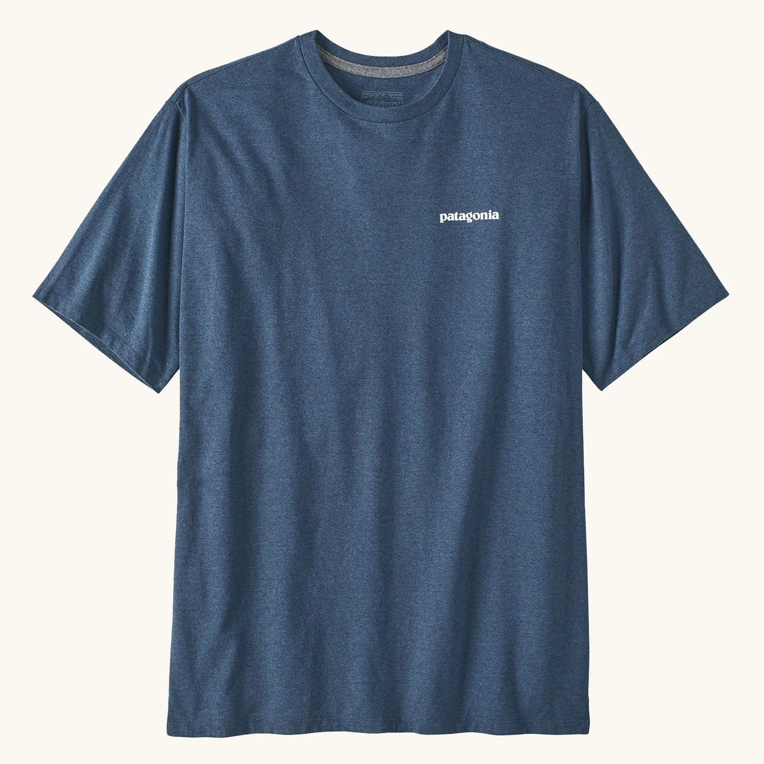 Patagonia Men's P-6 Logo Responsibili Tee - Utility Blue