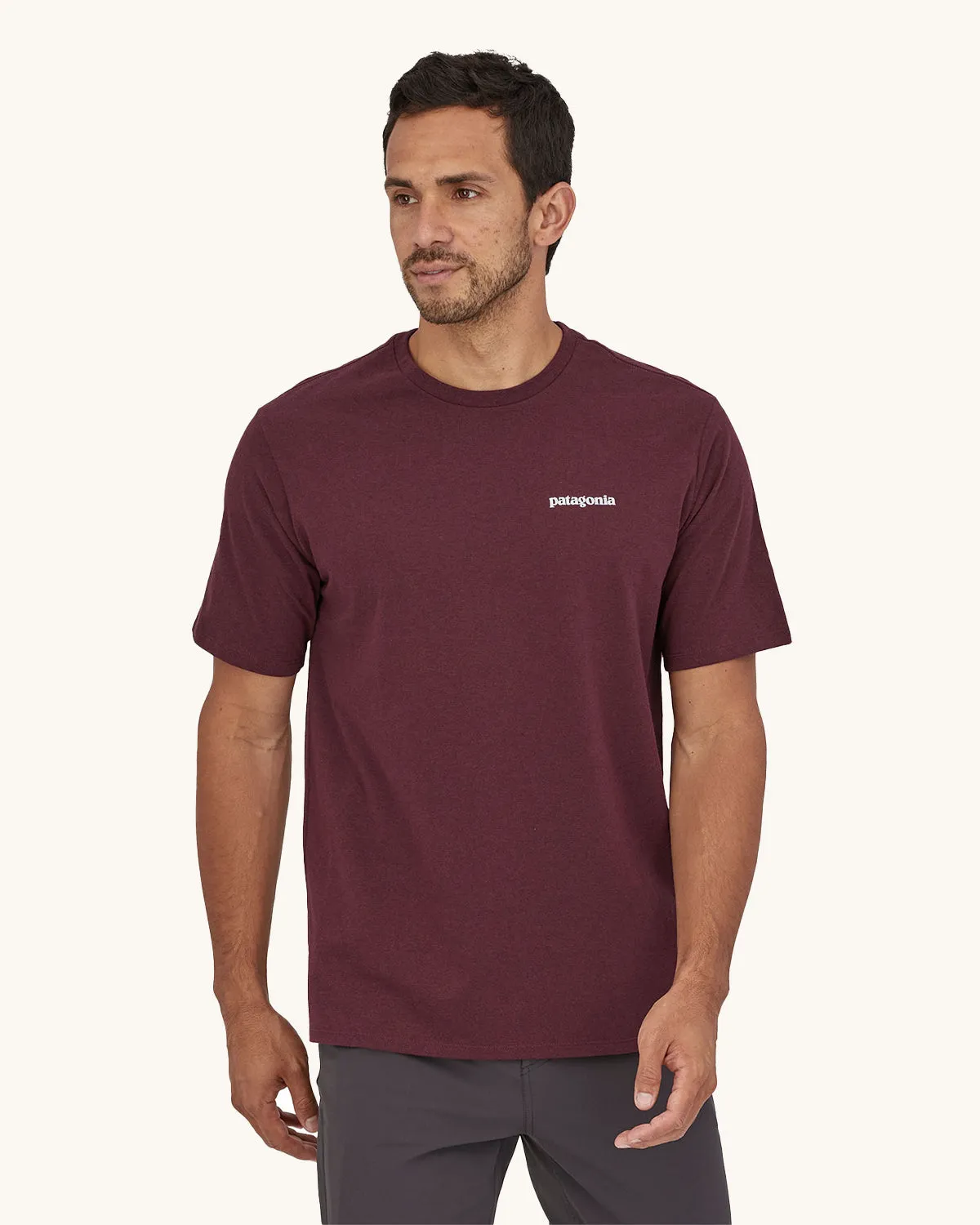 Patagonia Men's P-6 Logo Responsibili Tee - Utility Blue