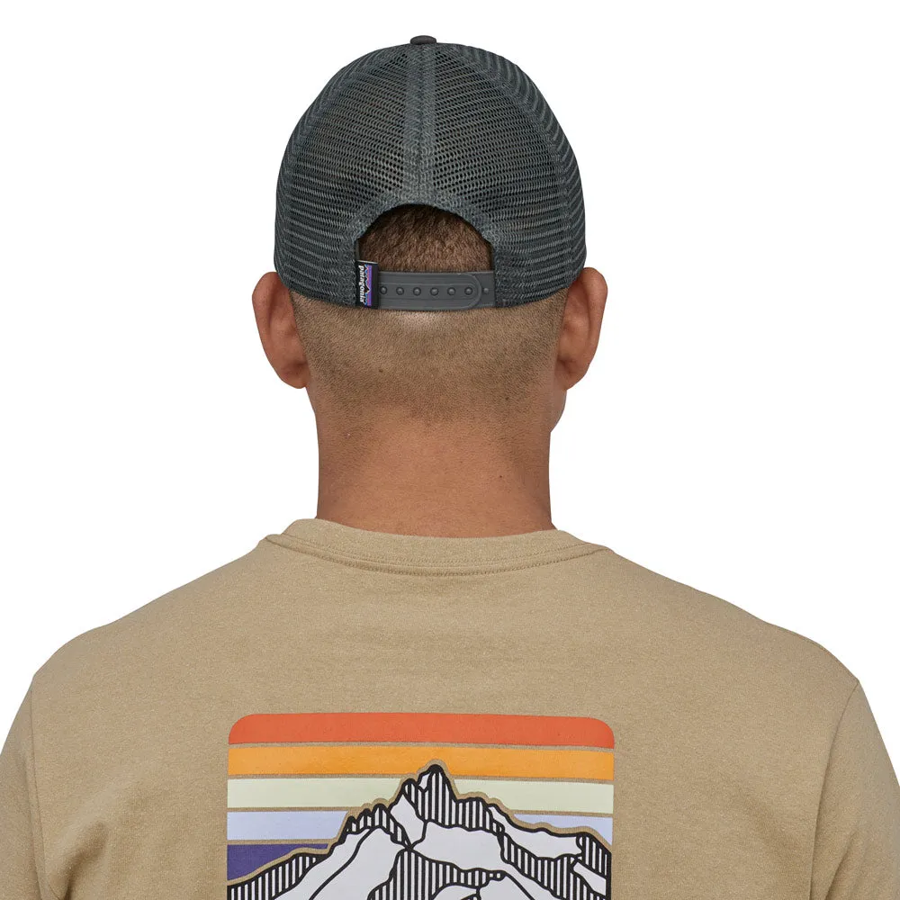 Patagonia P-6 LoPro Trucker Hat - Forge Grey