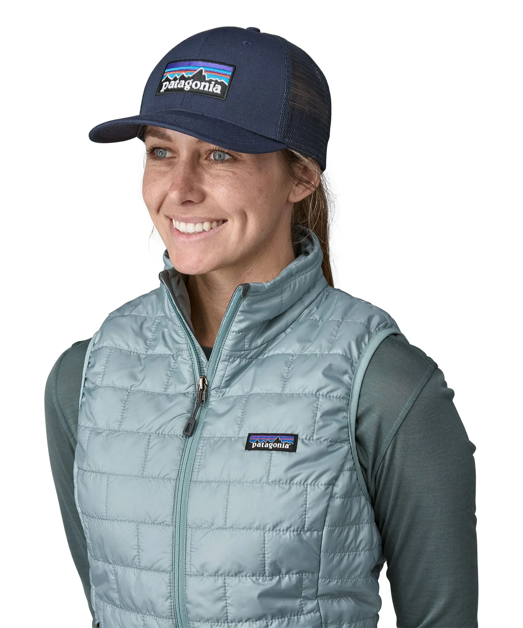 Patagonia P-6 LoPro Trucker Hat - New Navy