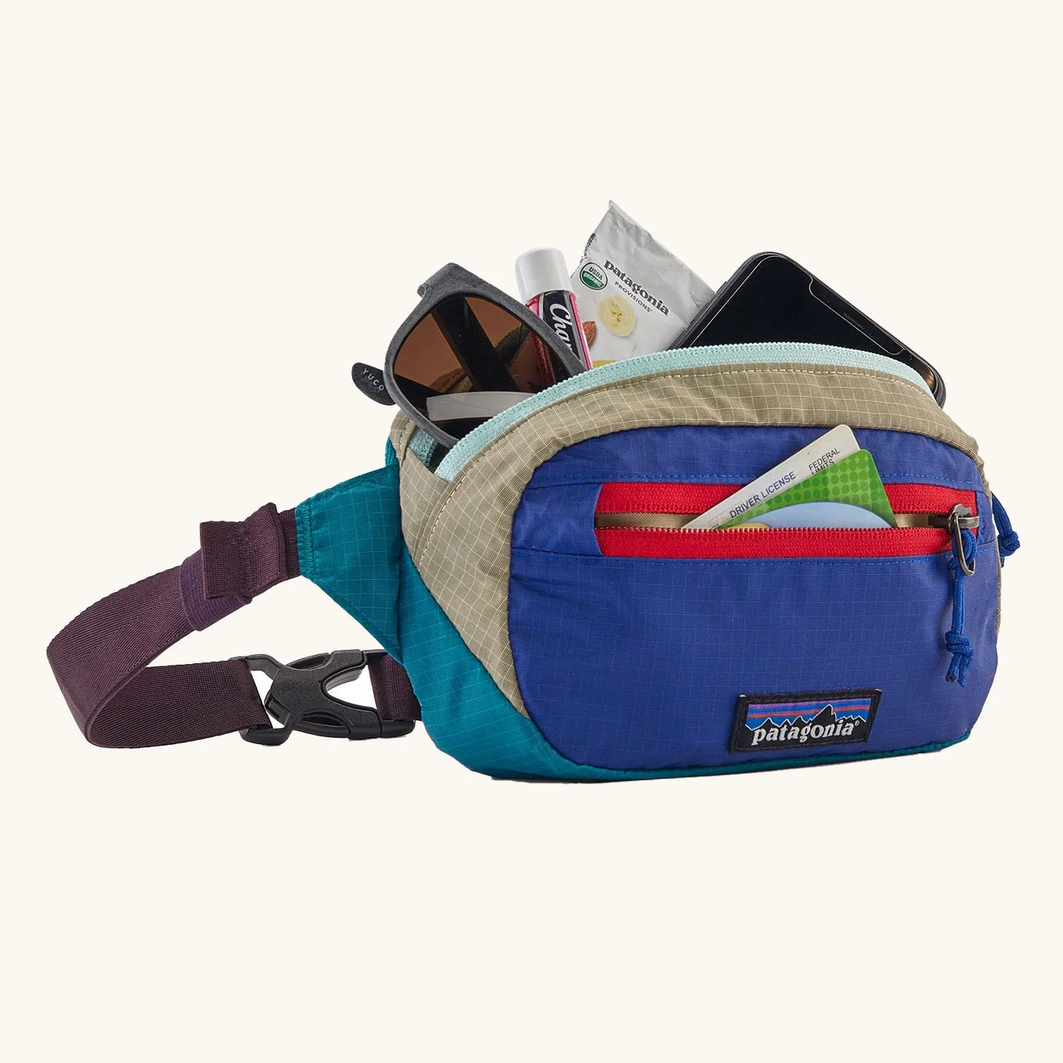 Patagonia Ultralight Black Hole Hip Bum Bag - Nouveau Green