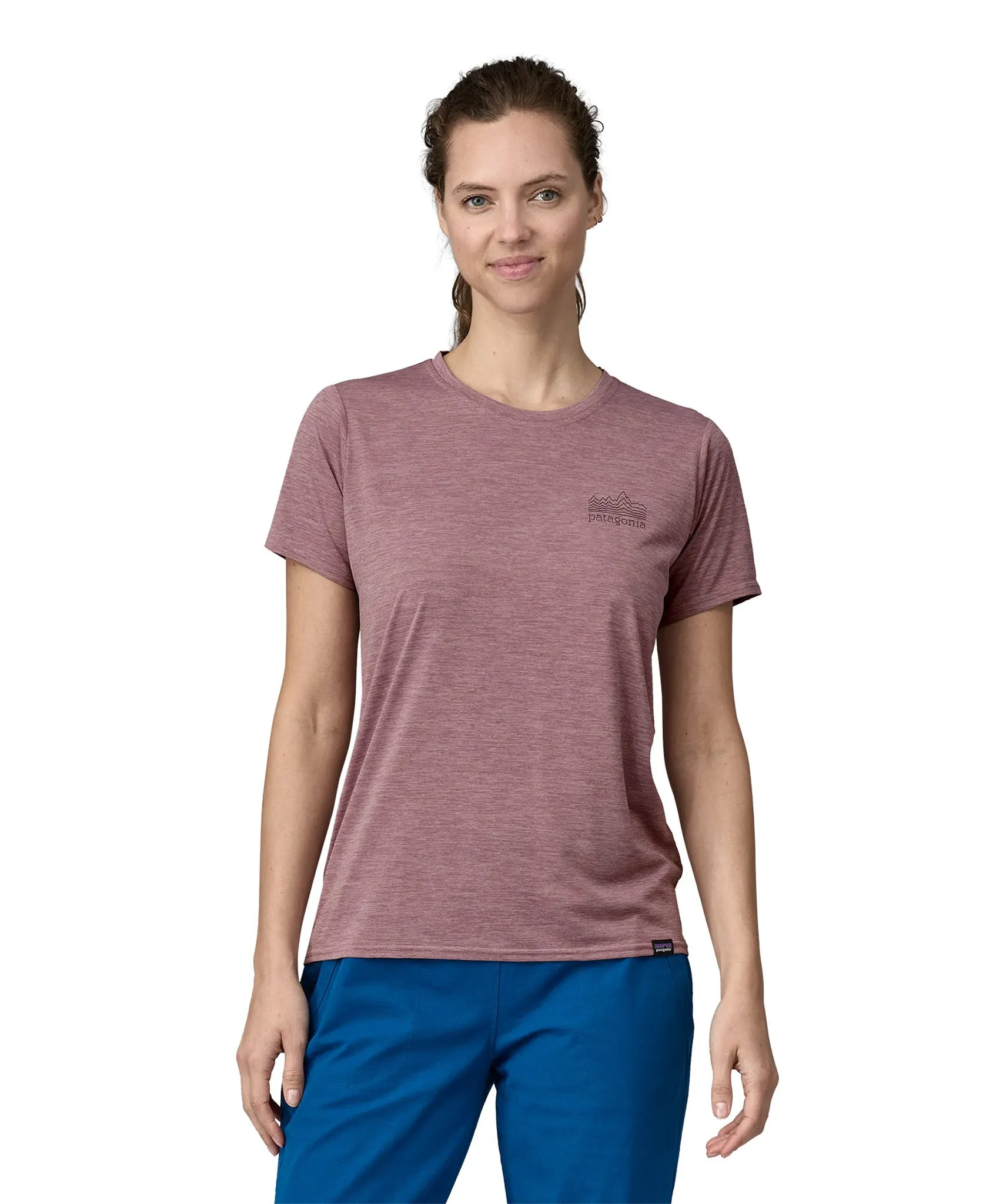 Patagonia Women's Capilene Cool Daily Graphic Shirt - Stormy Mauve