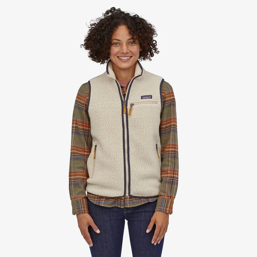 Patagonia - W's Retro Pile Vest - Pelican