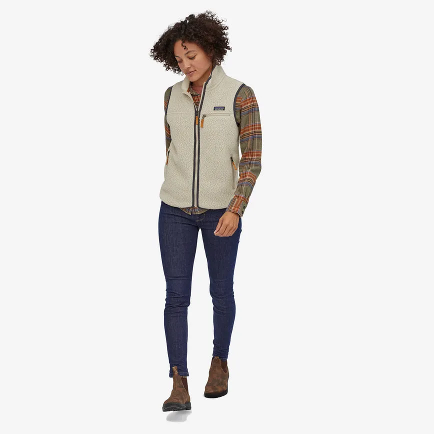 Patagonia - W's Retro Pile Vest - Pelican