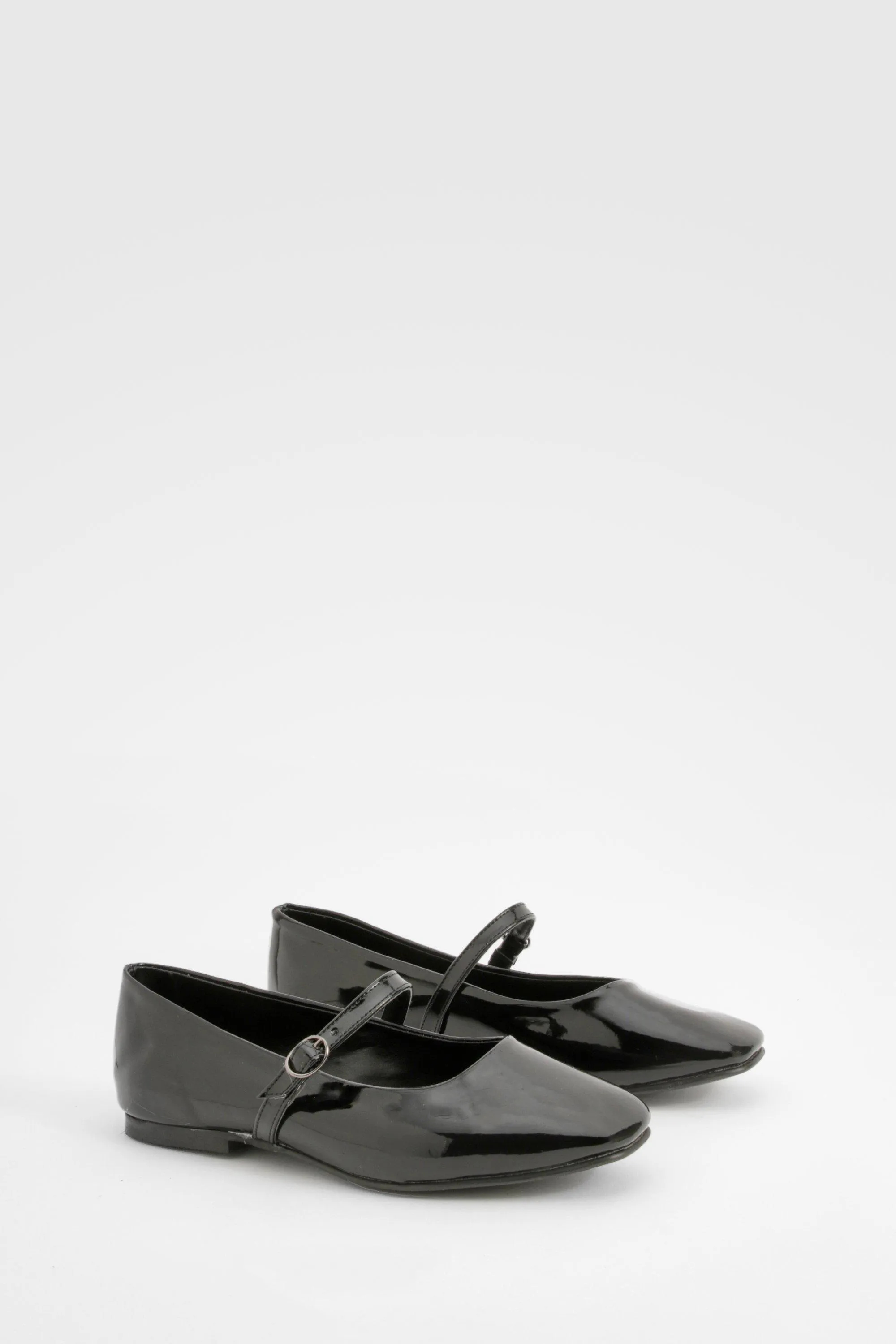 Patent Mary Jane Ballerina Flats
