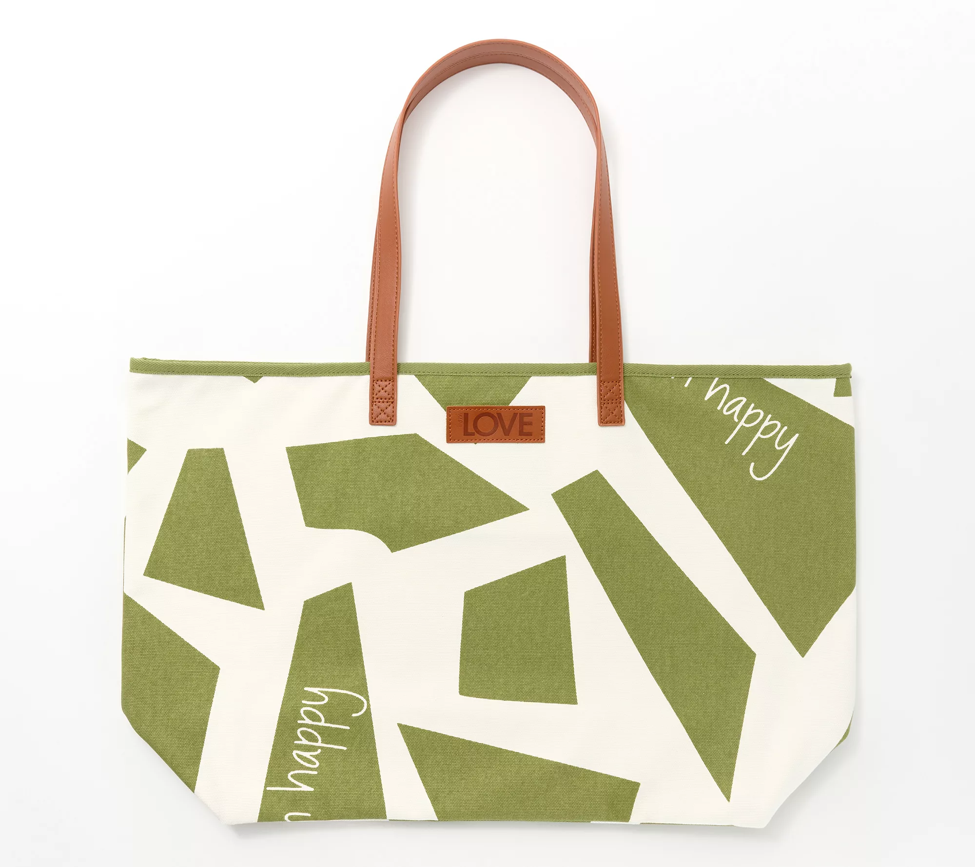 Peace Love World Boheme Printed Tote Bag