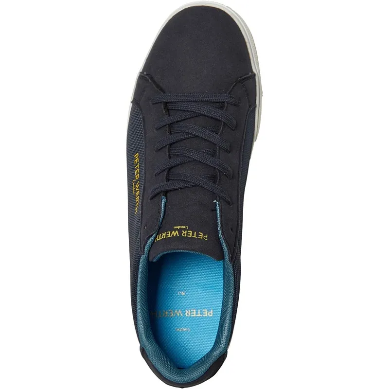 Peter Werth Mens Hendle Trainers Navy