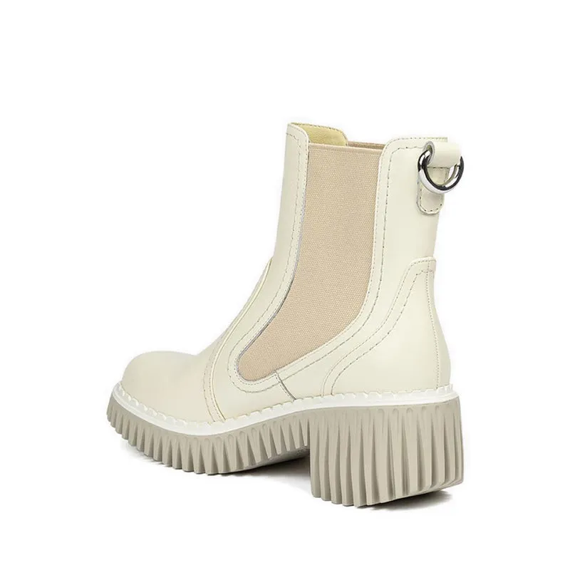 Plita Cella Boots - Ivory