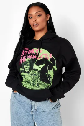 Plus Halloween Graphic Hoodie