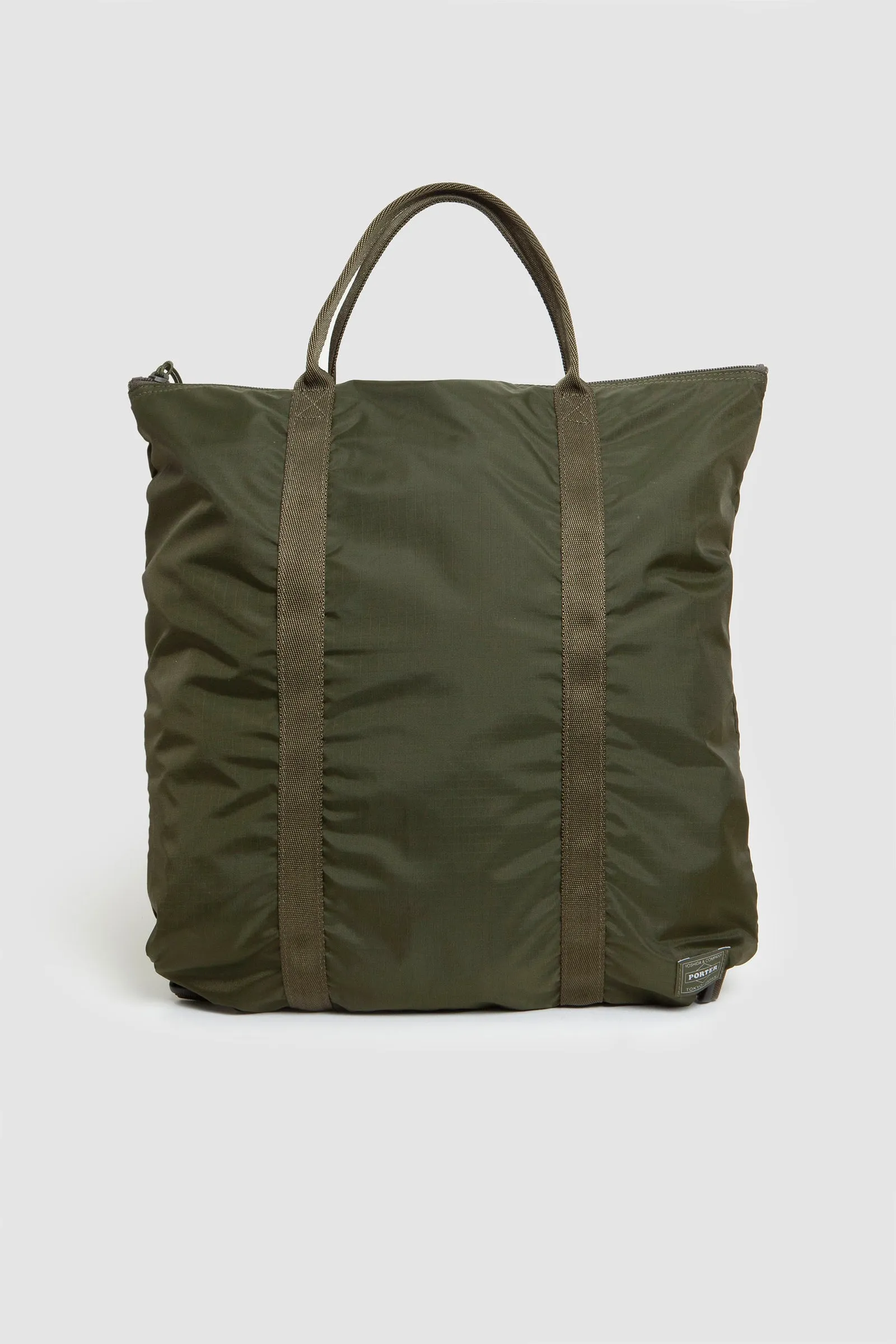 Porter-Yoshida & Co. Flex 2Way Tote Bag Olive Drab