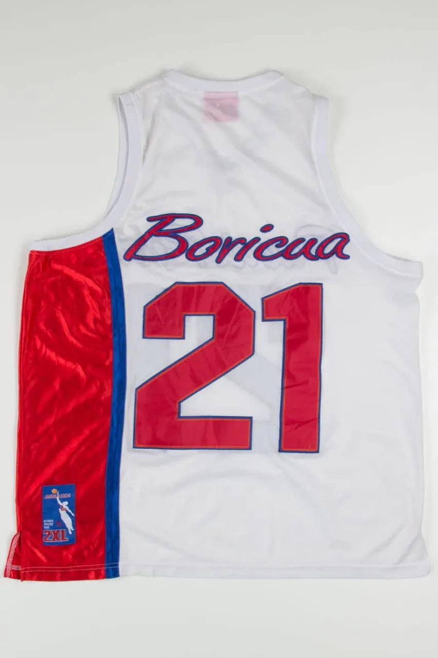 Puerto Rico #21 Basketball Jersey