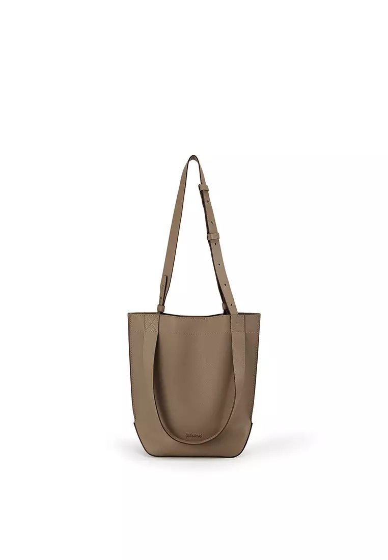 RABEANCO SONJA Small Tote Bag - Elephant Grey