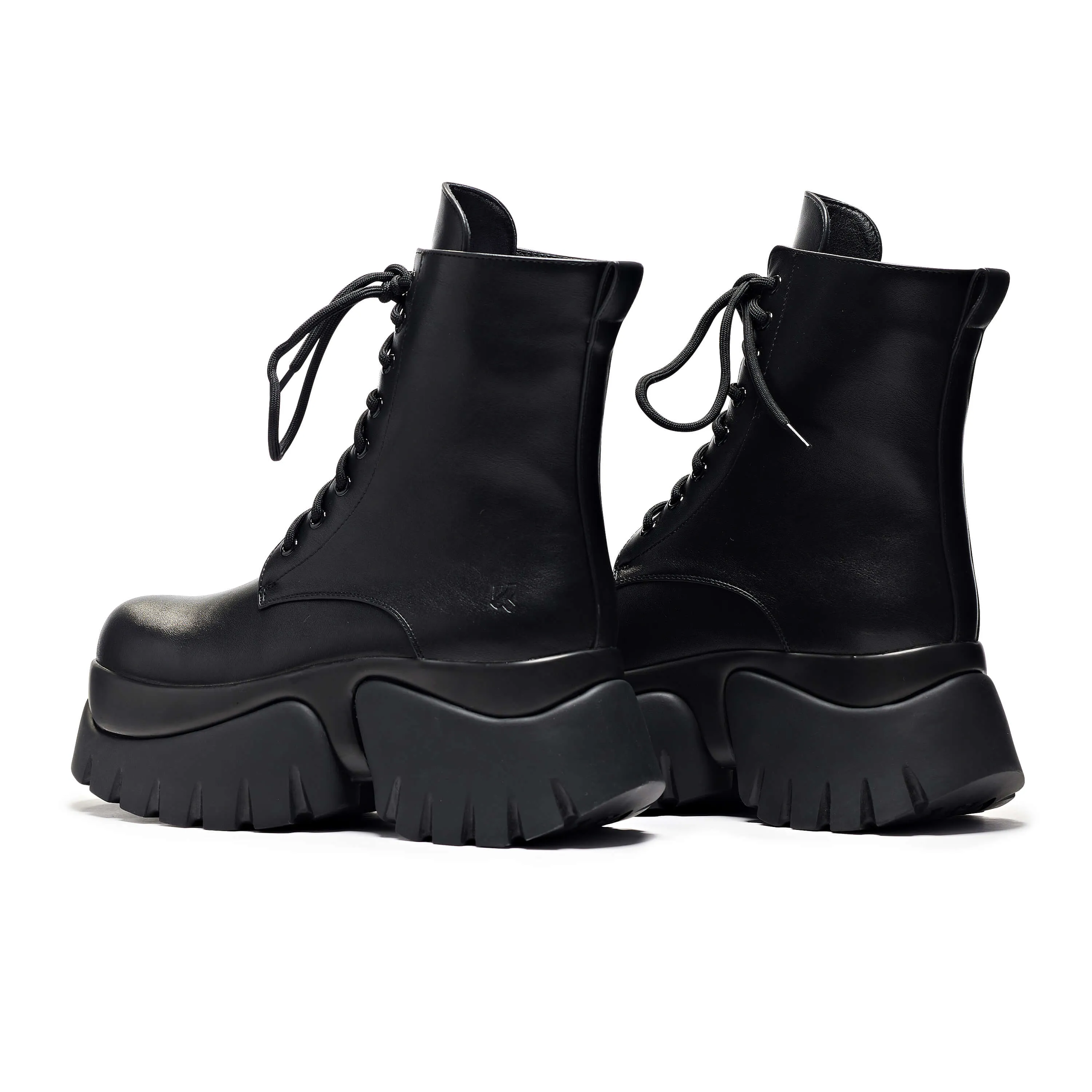 Rancor Lace up 'Monster' Boots