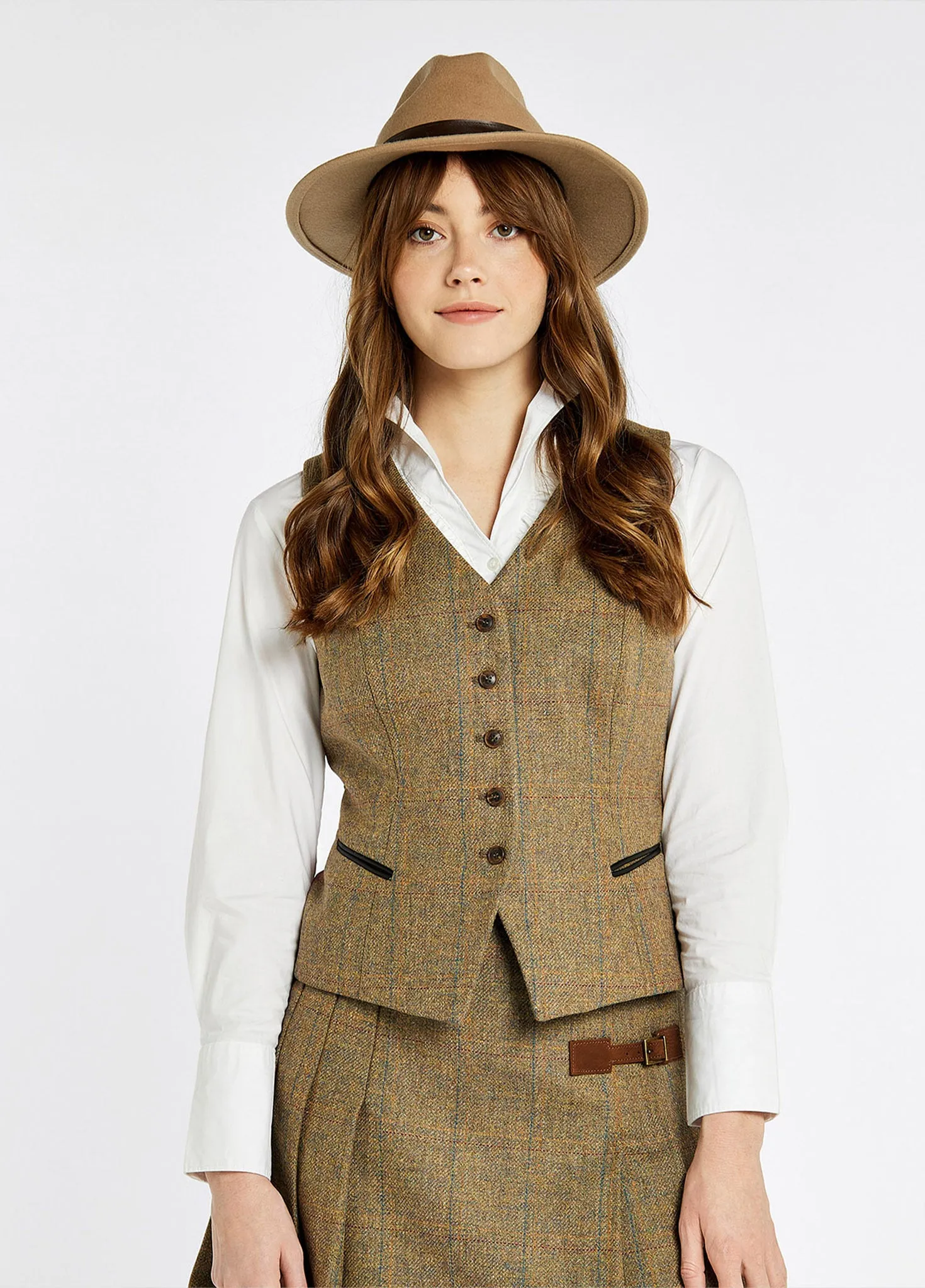 Redberry Tweed Waistcoat - Burren