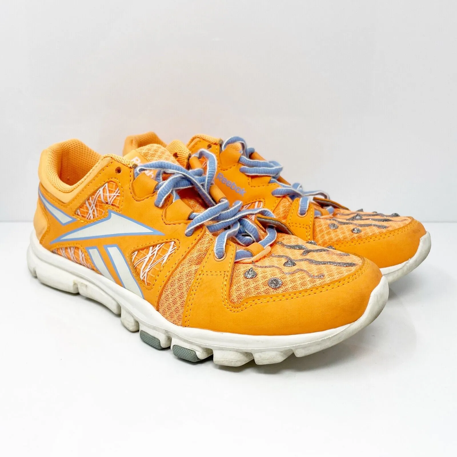 Reebok Womens Yourflex RS4 V59072 Orange Running Shoes Sneakers Size 8.5