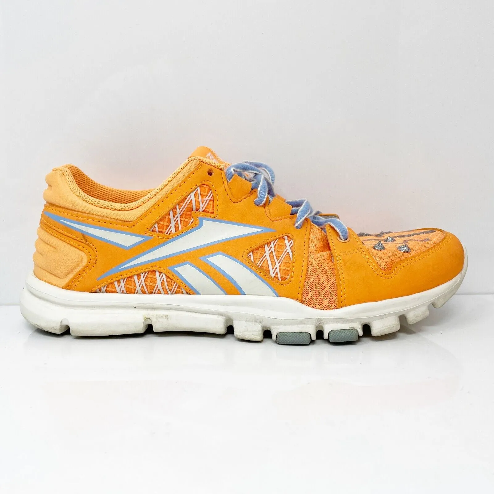 Reebok Womens Yourflex RS4 V59072 Orange Running Shoes Sneakers Size 8.5