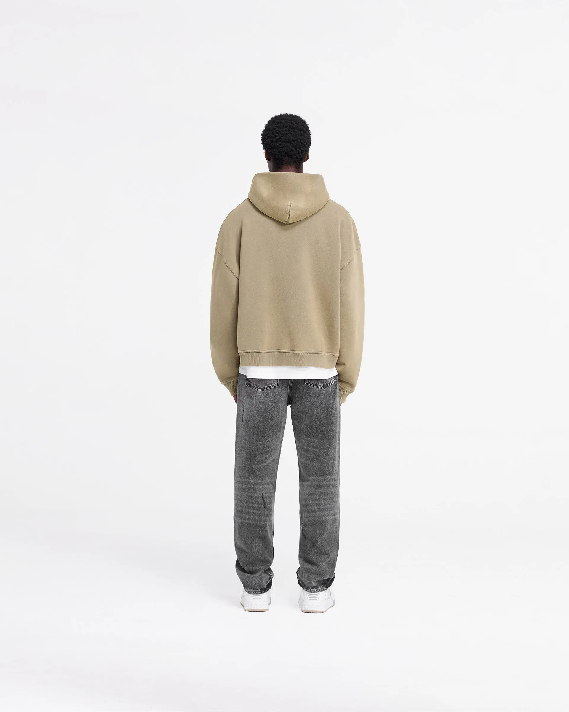 Rep Applique Hoodie - Fawn