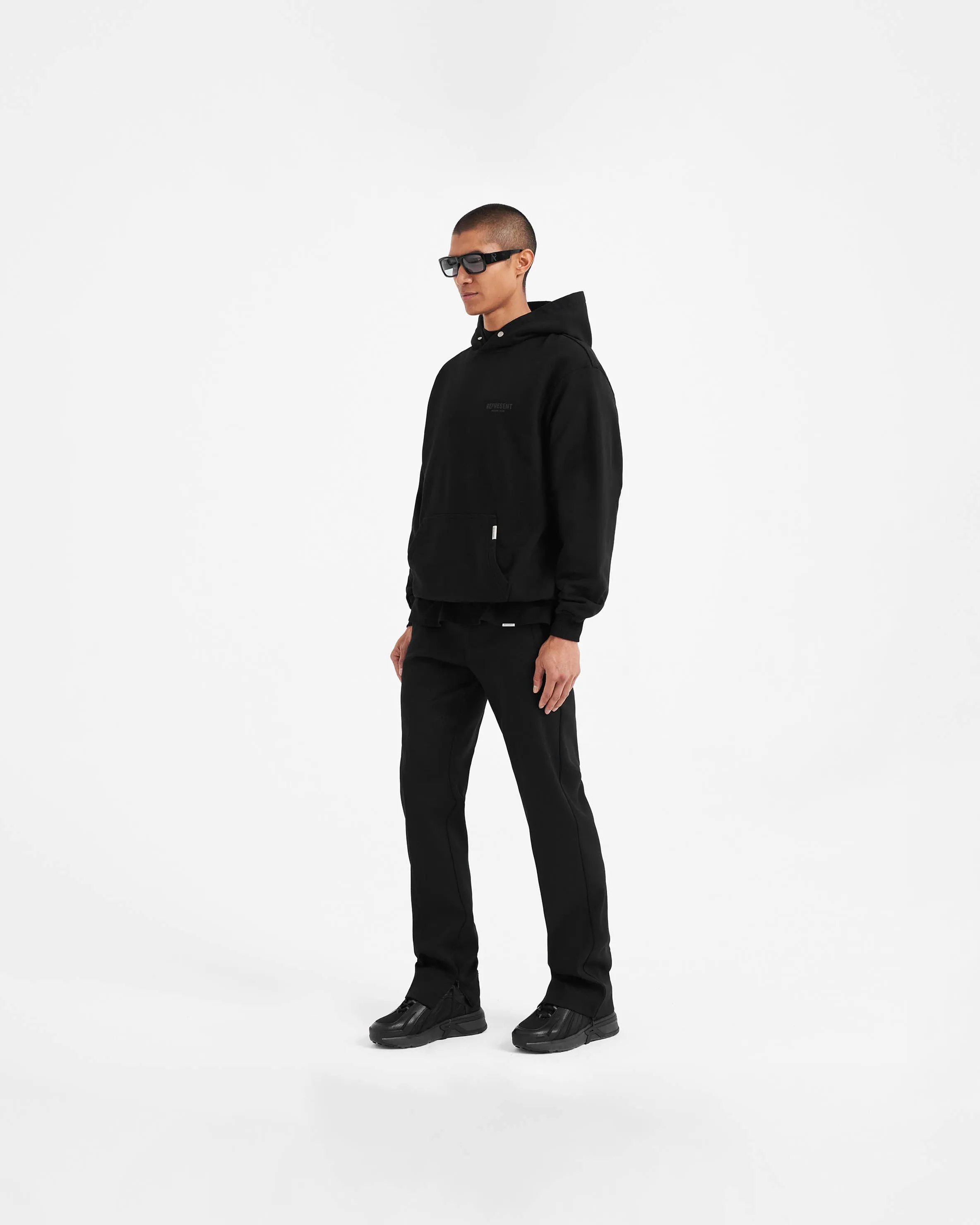 Represent Owners Club Hoodie - Black Reflective