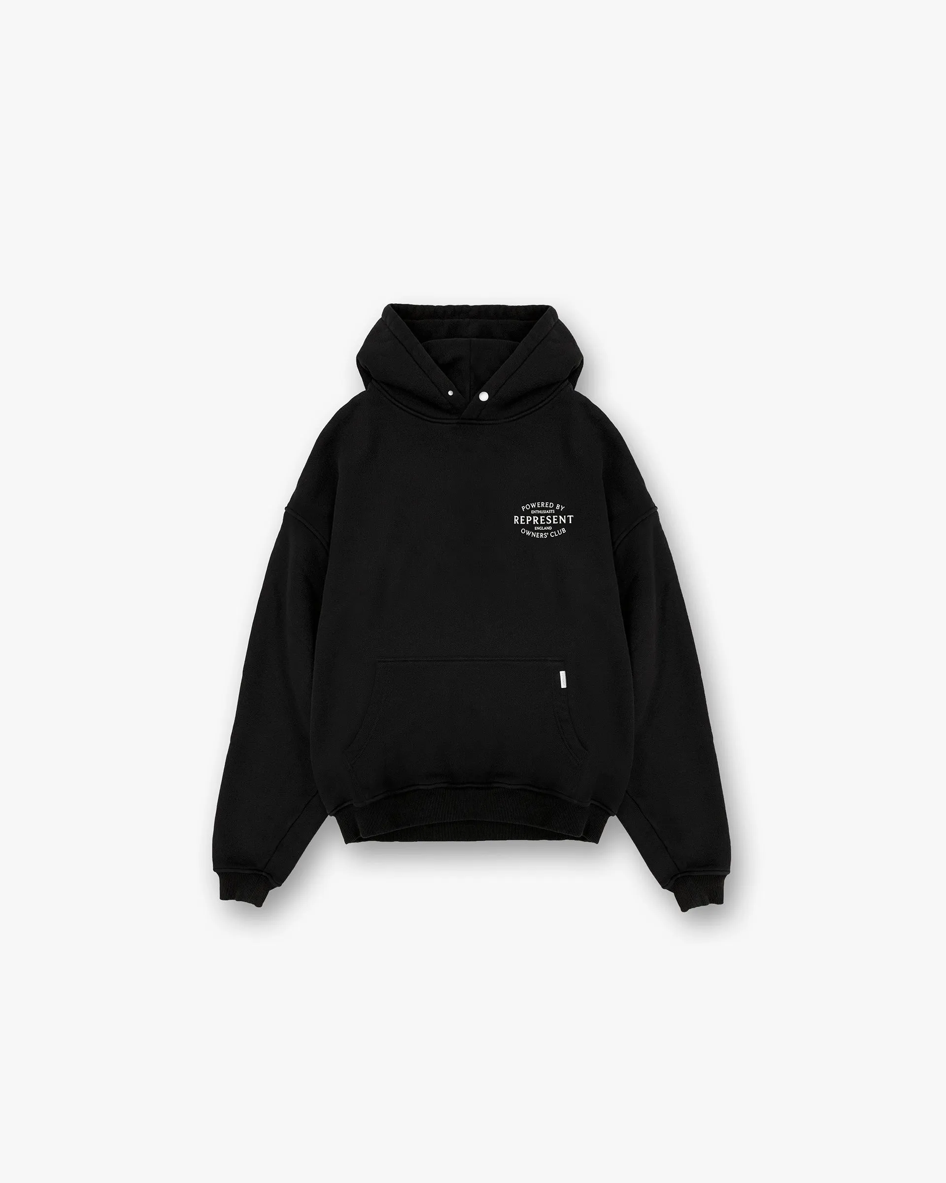 Represent Owners Club Stamp Hoodie - Jet Black