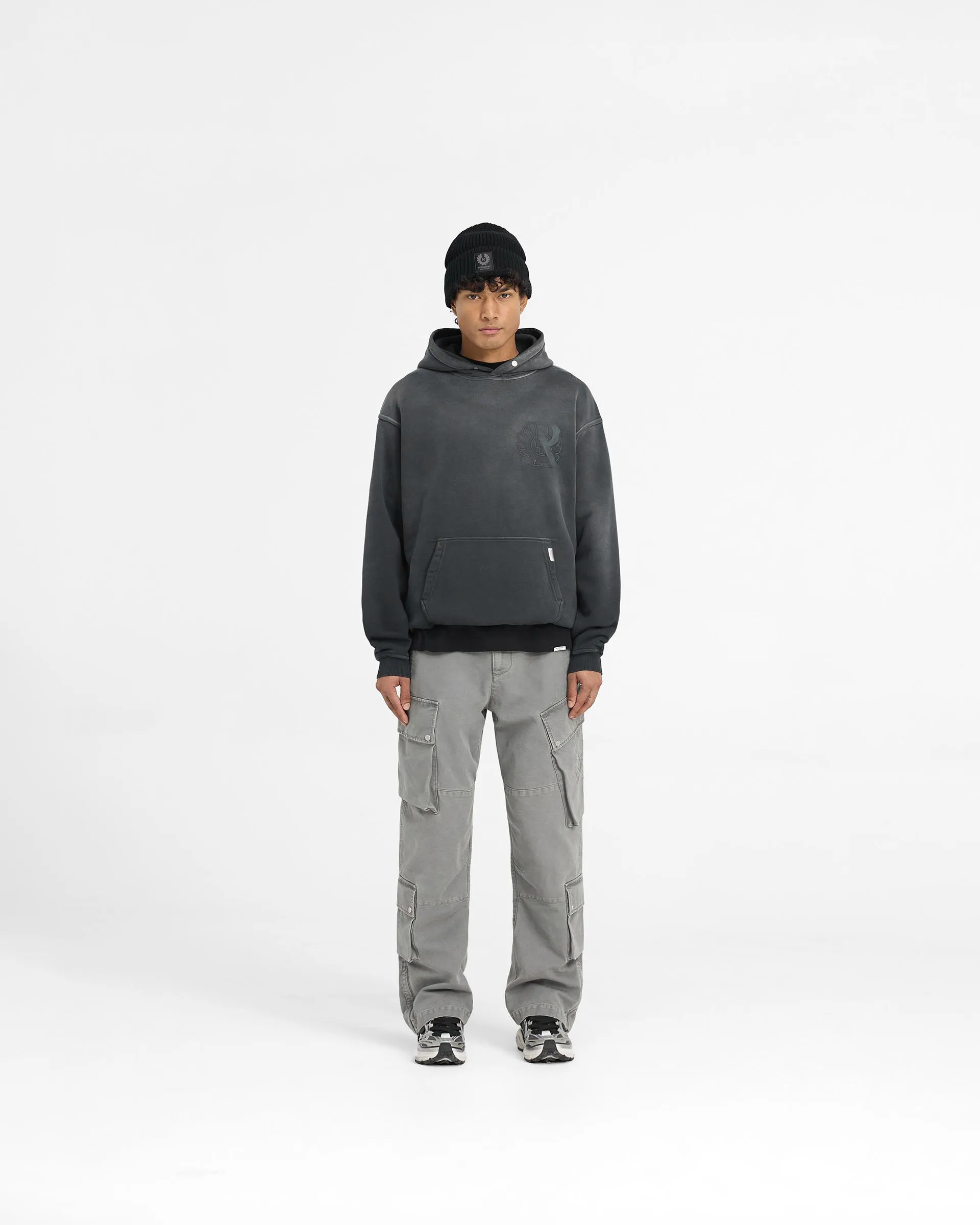 Represent X Belstaff Outline Phoenix Hoodie - Shadow