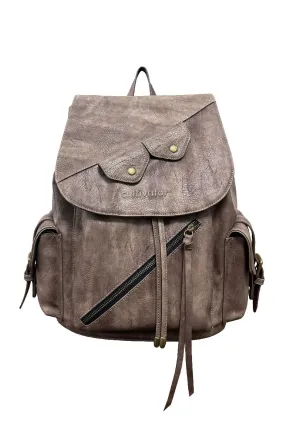 Retro Distressed Backpack