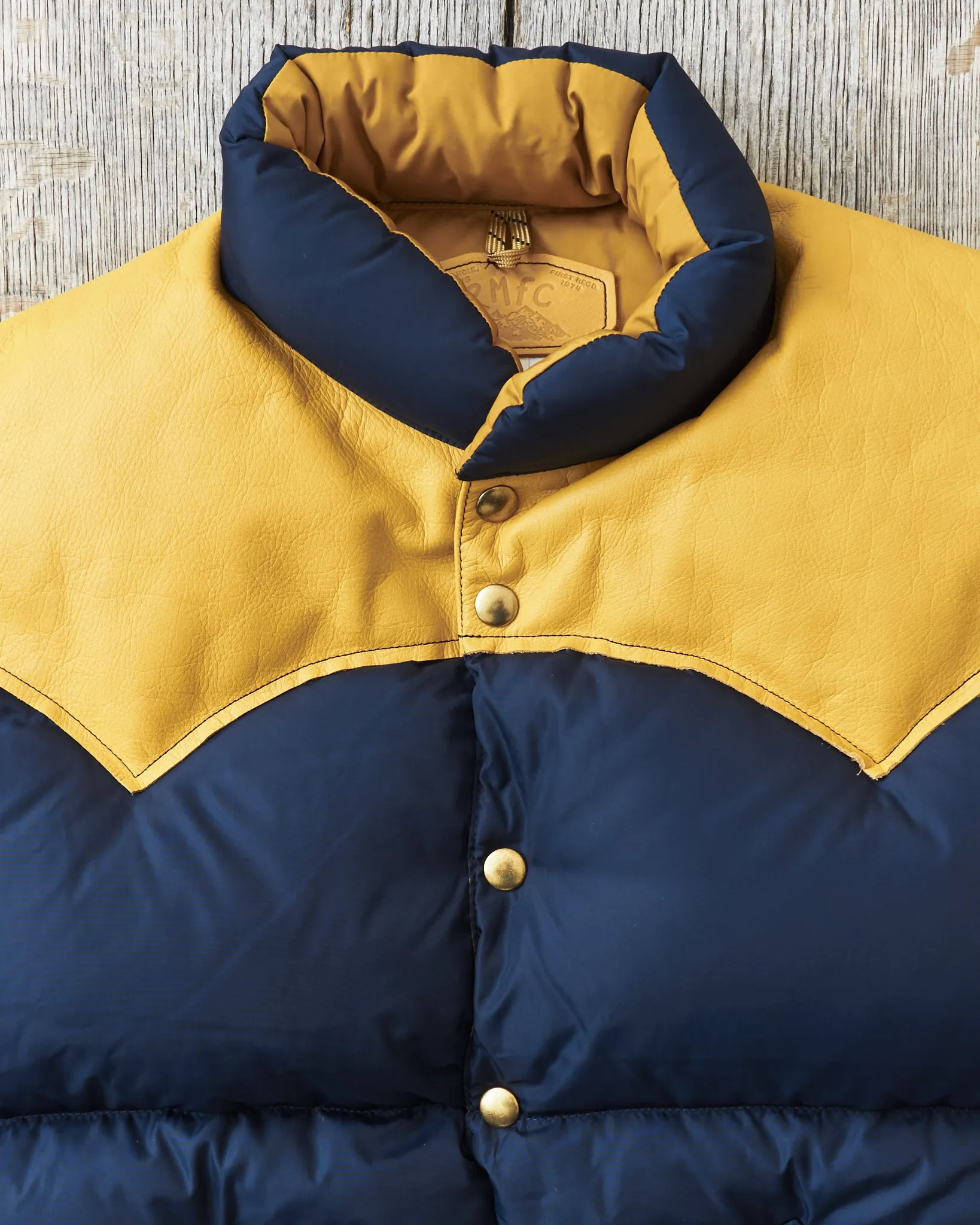 Rocky Mountain Featherbed Nylon Down Vest Navy