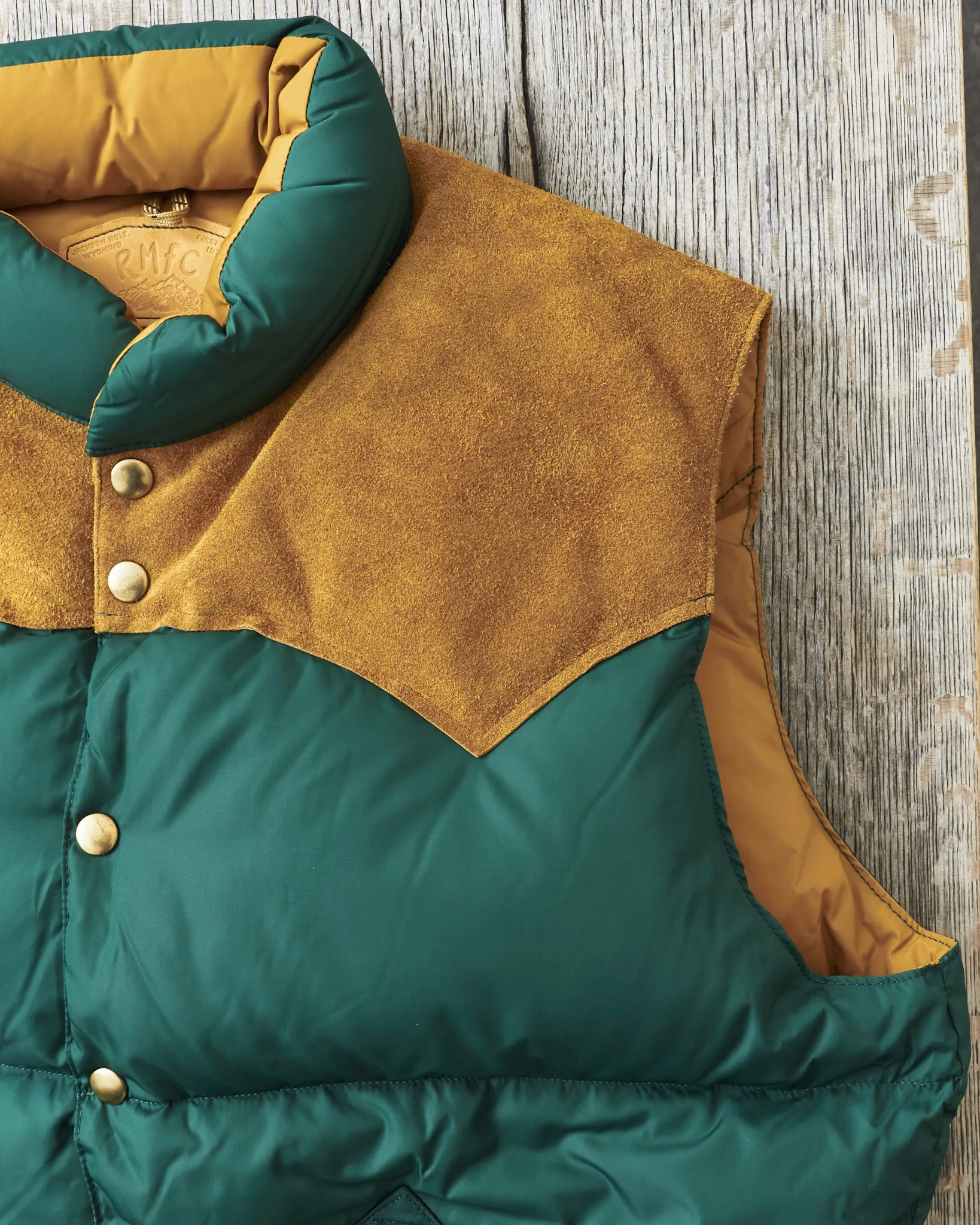 Rocky Mountain Featherbed Nylon Down Vest Pine Green