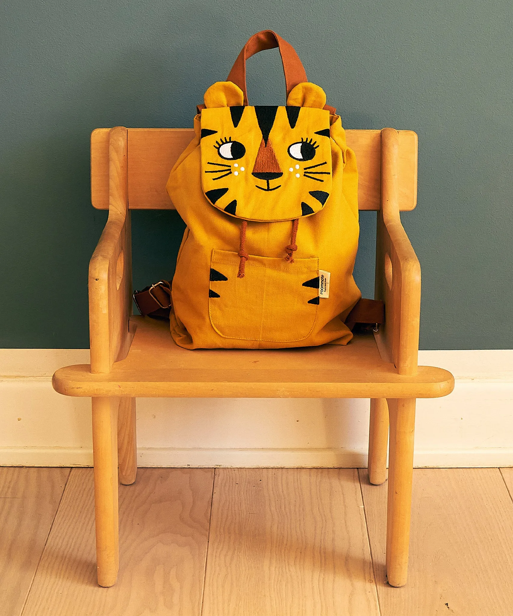 Roommate Kids Canvas Backpack - Tiger