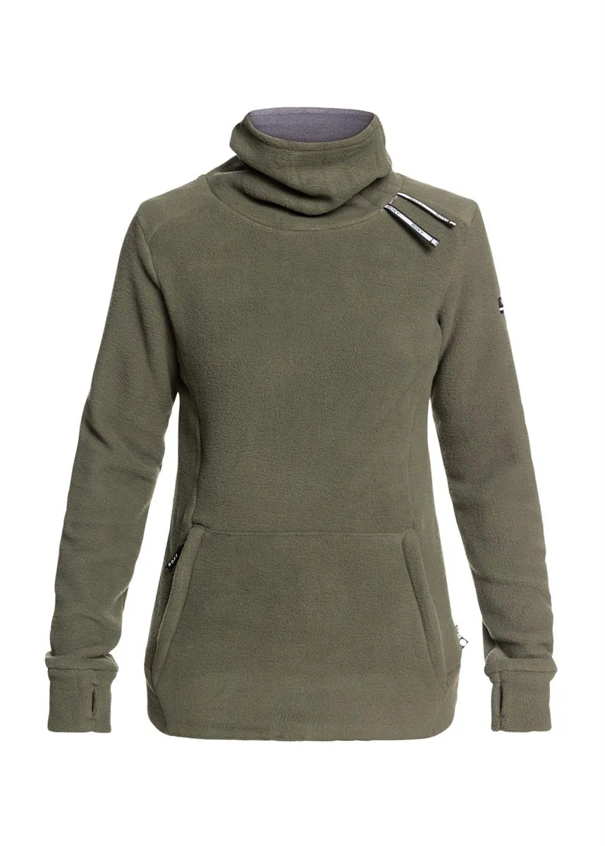 Roxy Deltine Spindye Fleece Crew Neck