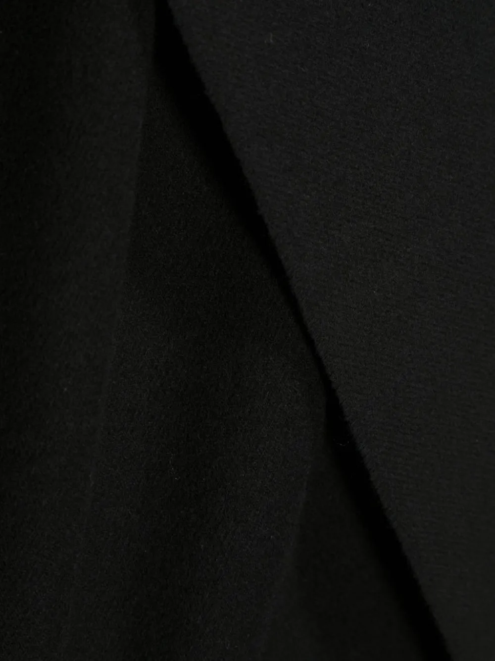 Saint Laurent Cashmere Fringed Scarf