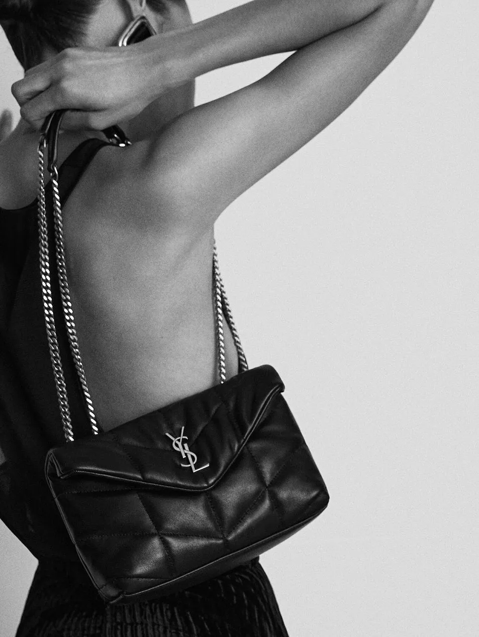 Saint Laurent Toy Padded Shoulder Bag 