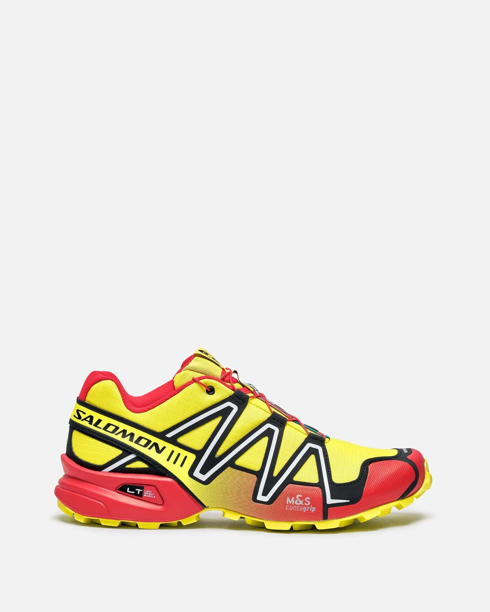 Salomon Speedcross 3 in Sulphur Spring/High Risk Red