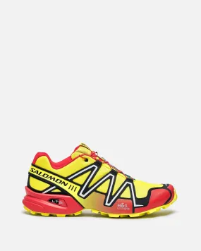 Salomon Speedcross 3 in Sulphur Spring/High Risk Red