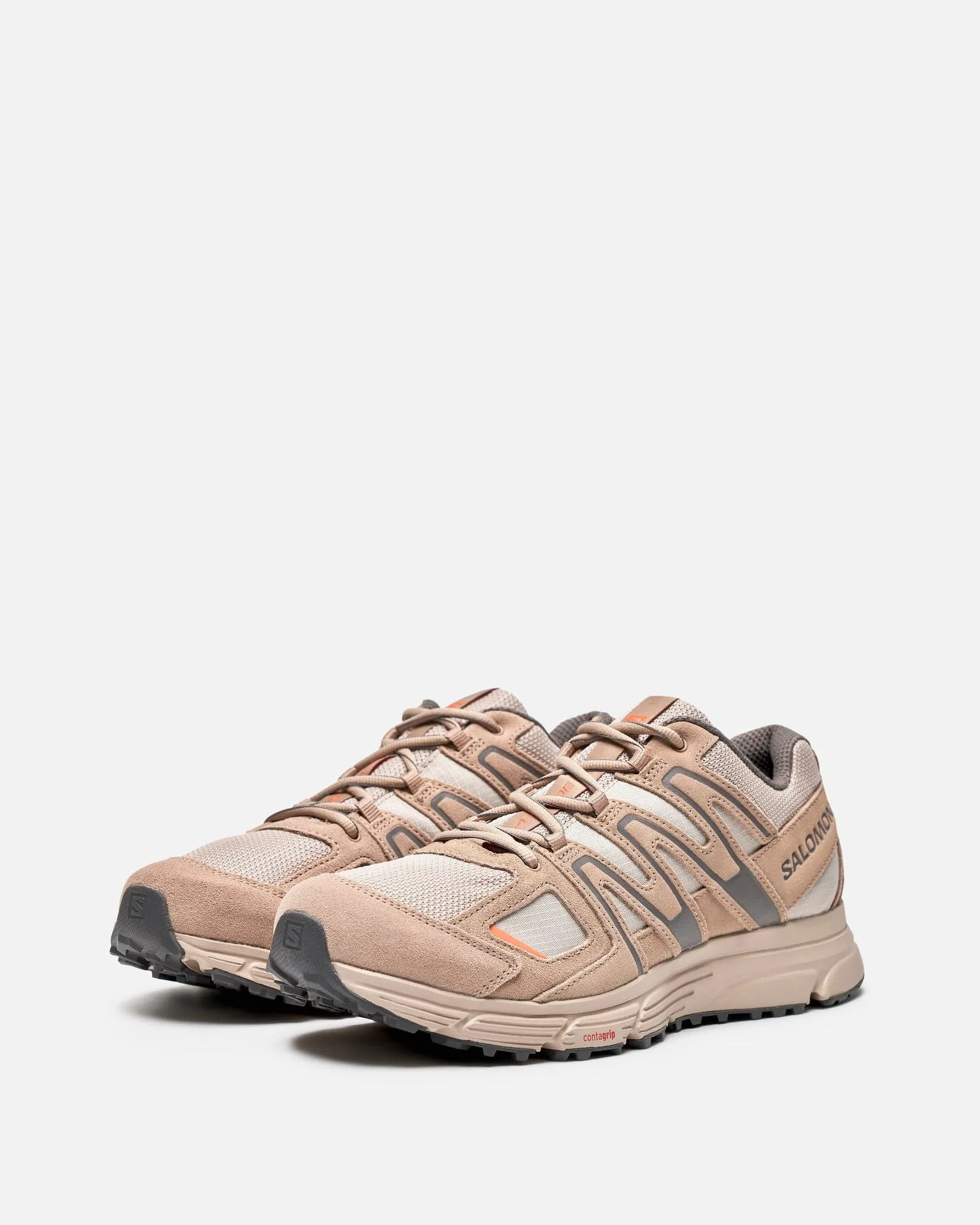 Salomon XMN-4 Suede in Cement/Natural